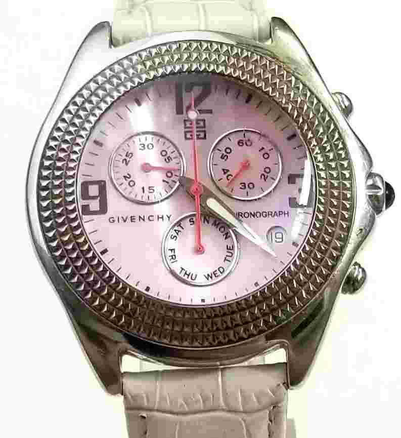 RARE,UNIQUE Women's CHRONOGRAPH Watch GIVENCHY LOC400096