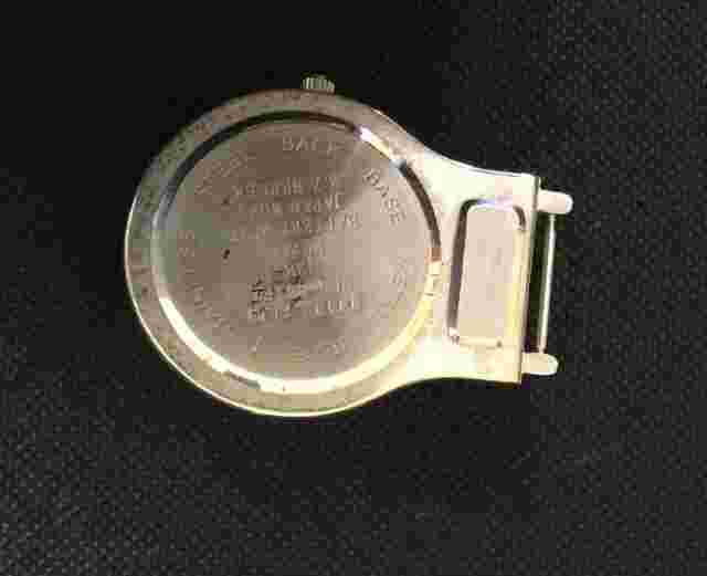 Quartz Men's Milan Pocket Watch 3-D Deer for Belt Clip