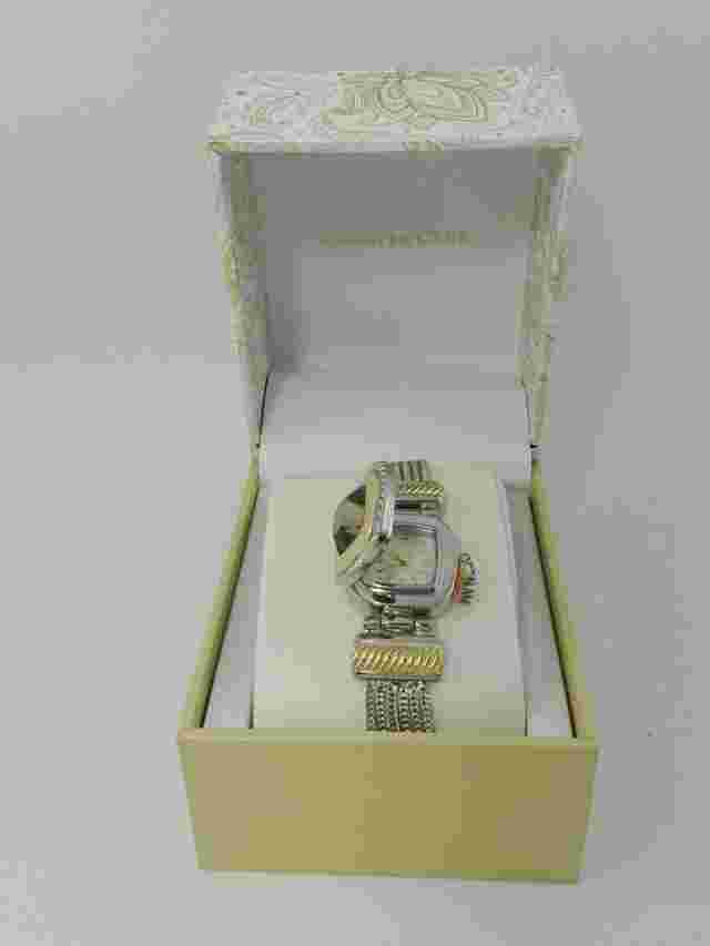 Charter Club 100066321BX Stone Case Cover Chain Bracelet 25mm Watch Defect