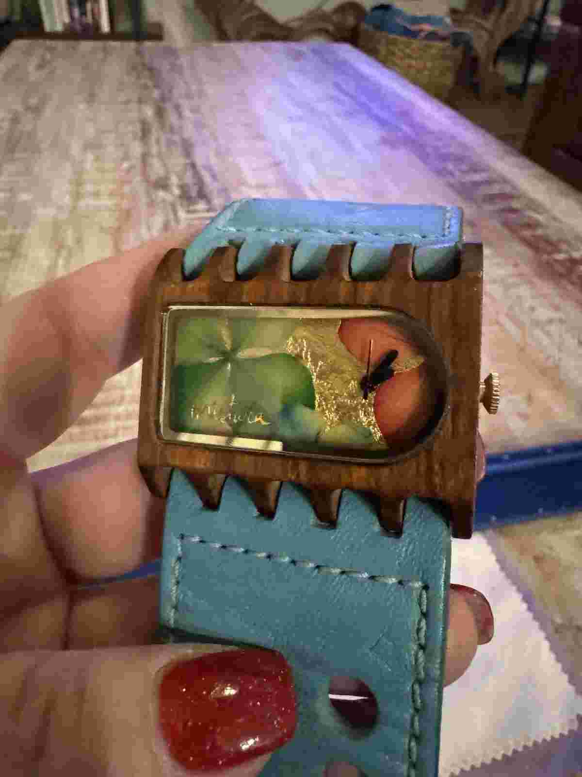 Unisex OVERSIZED WOODEN Watch MISTURA