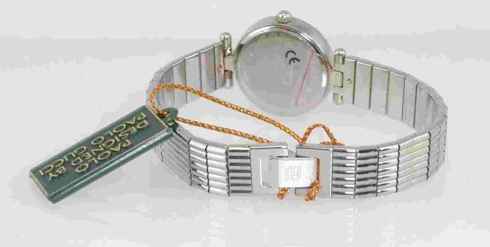 PAOLO BY PAOLO GUCCI 795WSL SILVERTONE QUARTZ WATCH *NEW RARE VINTAGE* AUTHENTIC