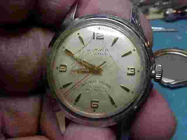 LOT OF 4 WATCHES AS IS FOR PARTS, ALTAIR, CARAVELLE, SEMCA, AND MEDIAN MECHANICA