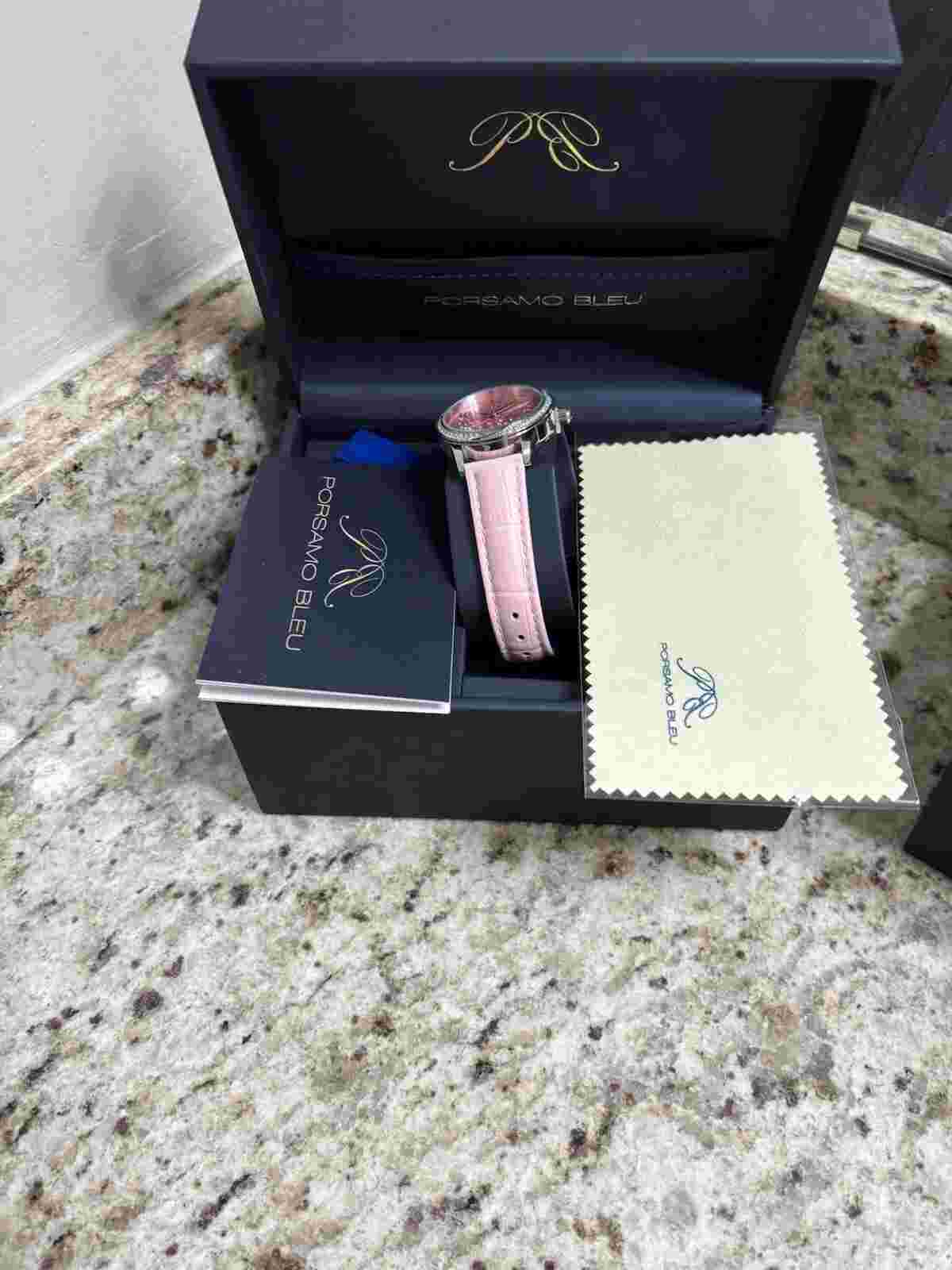 Porsamo Bleu Ruby Women's Leather Watch 1142BRUL