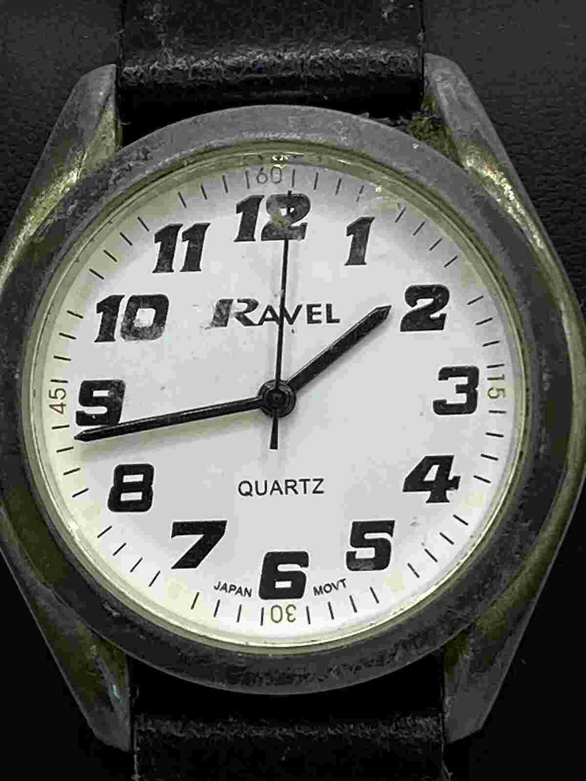 Ladies Ravel Quartz Wristwatch T0487 Untested For Repair 38mm