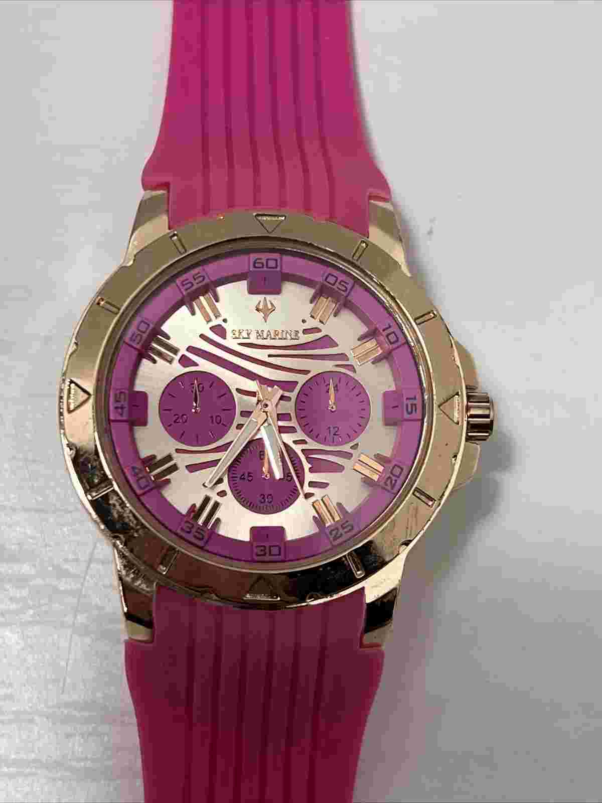 Pink Sky Marine womens Watch - needs new battery
