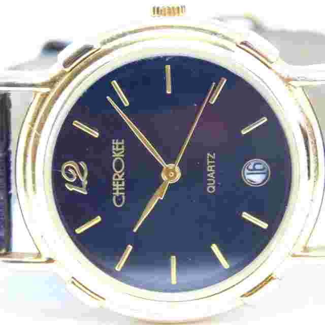Cherokee #32-828 Quartz Analog Men's Watch Needs a new Band