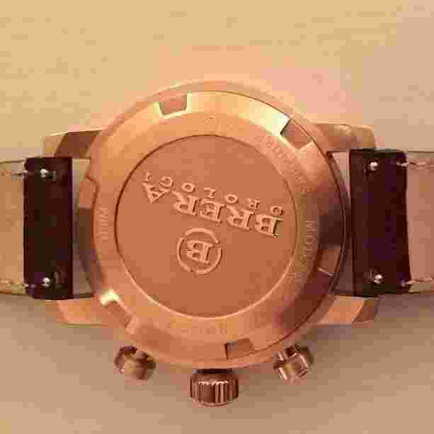 Wristwatch ​Brera Orologi BRDIC4406 100M Analog Chronograph Swiss Made w/ Box