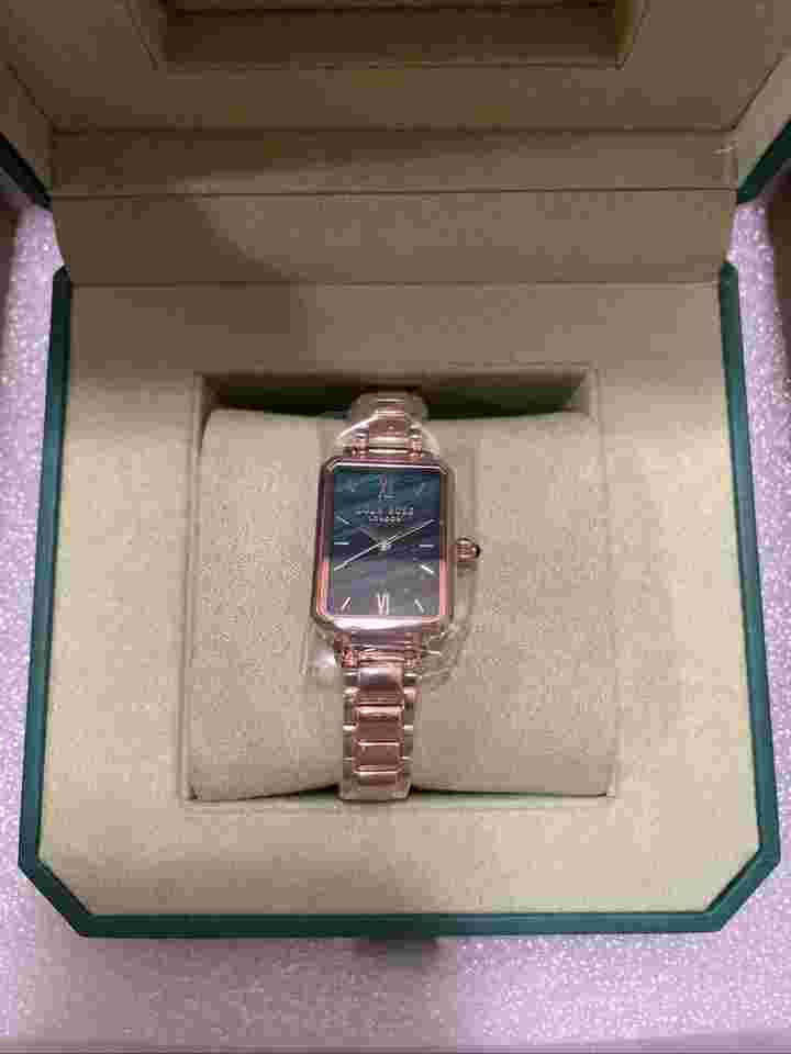 Lola Rose London Women's Malachite Rose Gold Textured Watch LR4301 Brand New(HH)