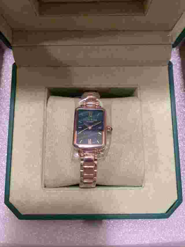 Lola Rose London Women's Malachite Rose Gold Textured Watch LR4301 Brand New(HH)