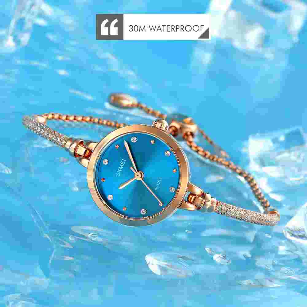 Women Wristwatch 30M Water Resistant Bracelet Band Analog Quartz Watches VY6