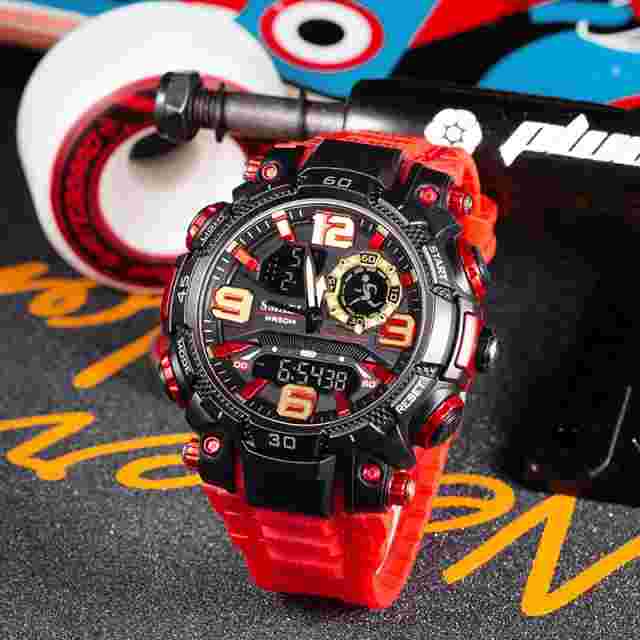 New Military Wrist Watches SMAEL Brand 1921 Time Zone Waterproof 50M Stopwatch