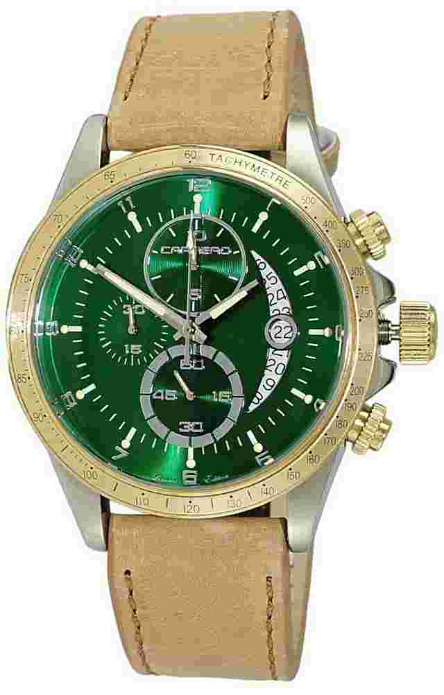Torino Carrero Men's Limited Edition Swiss Movement Chronograph Watch w/Date