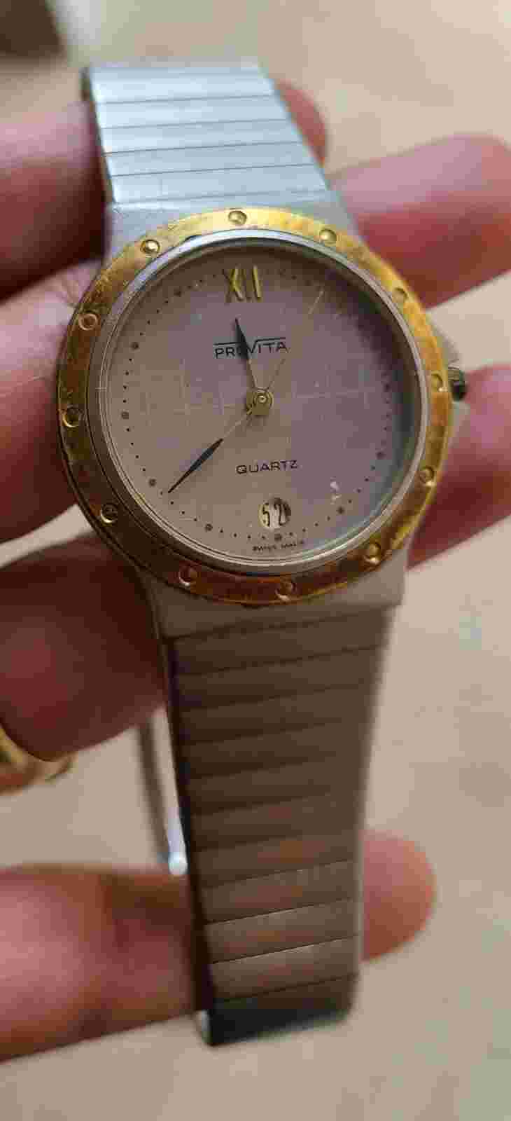 Vintage Provita 3ATM Watch  Part Or Repair Swiss Made