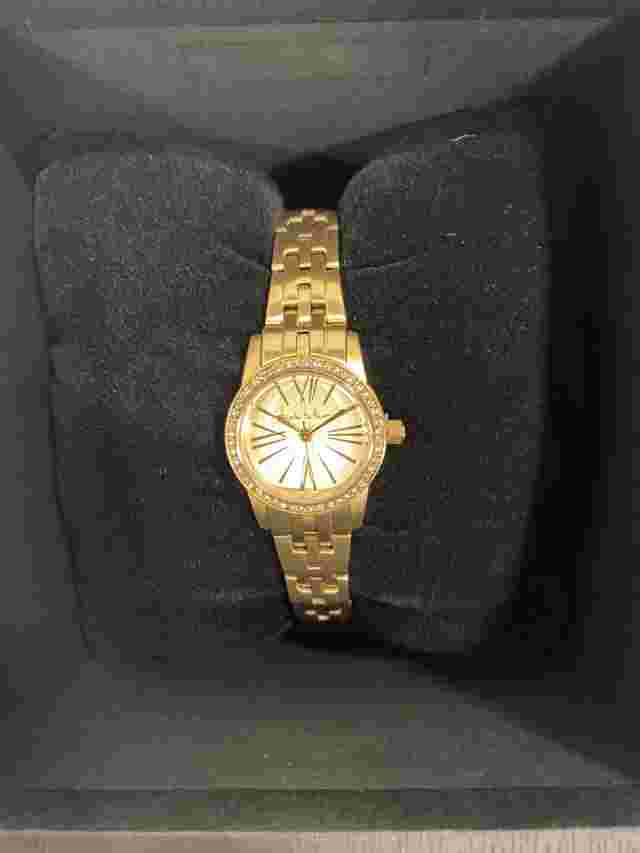 Nicole Miller Women's NMC017A 'Alina' Stainless Steel Watch