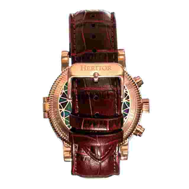 Heritor Legacy 44mm Automatic Wristwatch HERHR9704