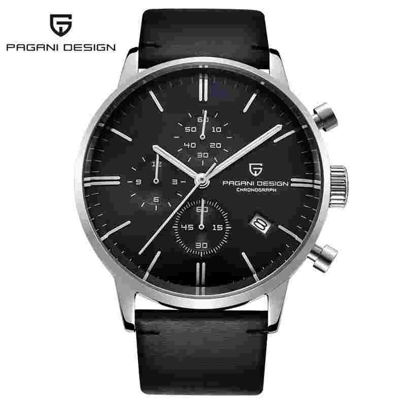 PAGANI DESIGN Men's Sport Watch Quartz Analog Military 30M Waterproof Wristwatch