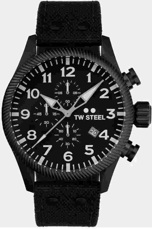 TW-Steel VS113 Volante Chronograph Mens Watch 48mm 10ATM ( New Rrp 349.00)