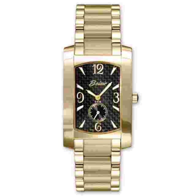 MEN'S BELAIR GOLD-TONE BRACELET WATCH