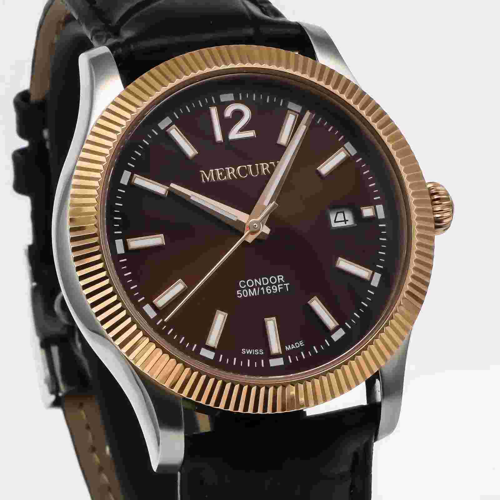 Mercury • Swiss Chronograph Watch • Stainless Steel Quartz • 45mm • 5ATM • ME455