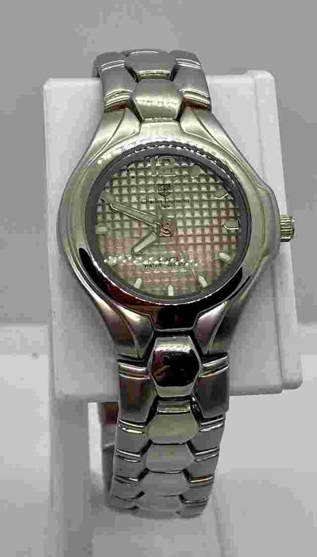 Charles DUMONT Paris Ladies Watch New Battery 6.5” Silver Band Water Resistant