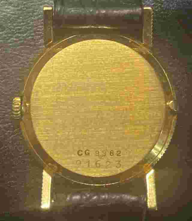 BUECHE GIROD LADIES 25MM GOLD 1892 $10 LIBERTY COIN WATCH