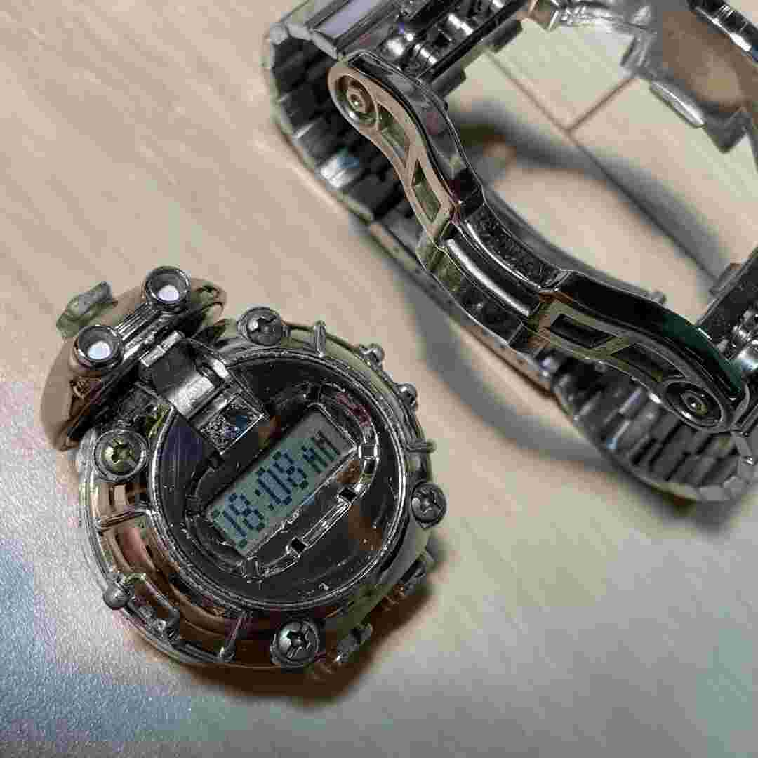 1998 Bandai Tokima Digirobo Transform Watch Tested From Japan