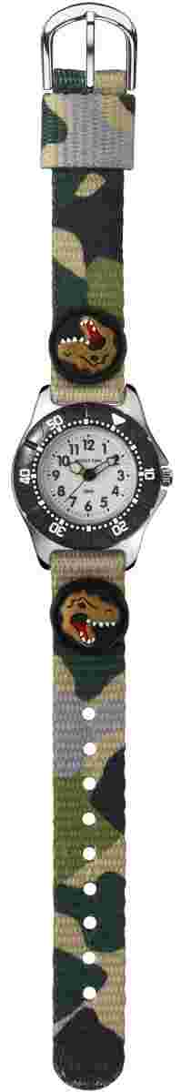 Jacques Farel Children's Watch Analog Quartz Boys Textile Band KWD 4111 T-Rex