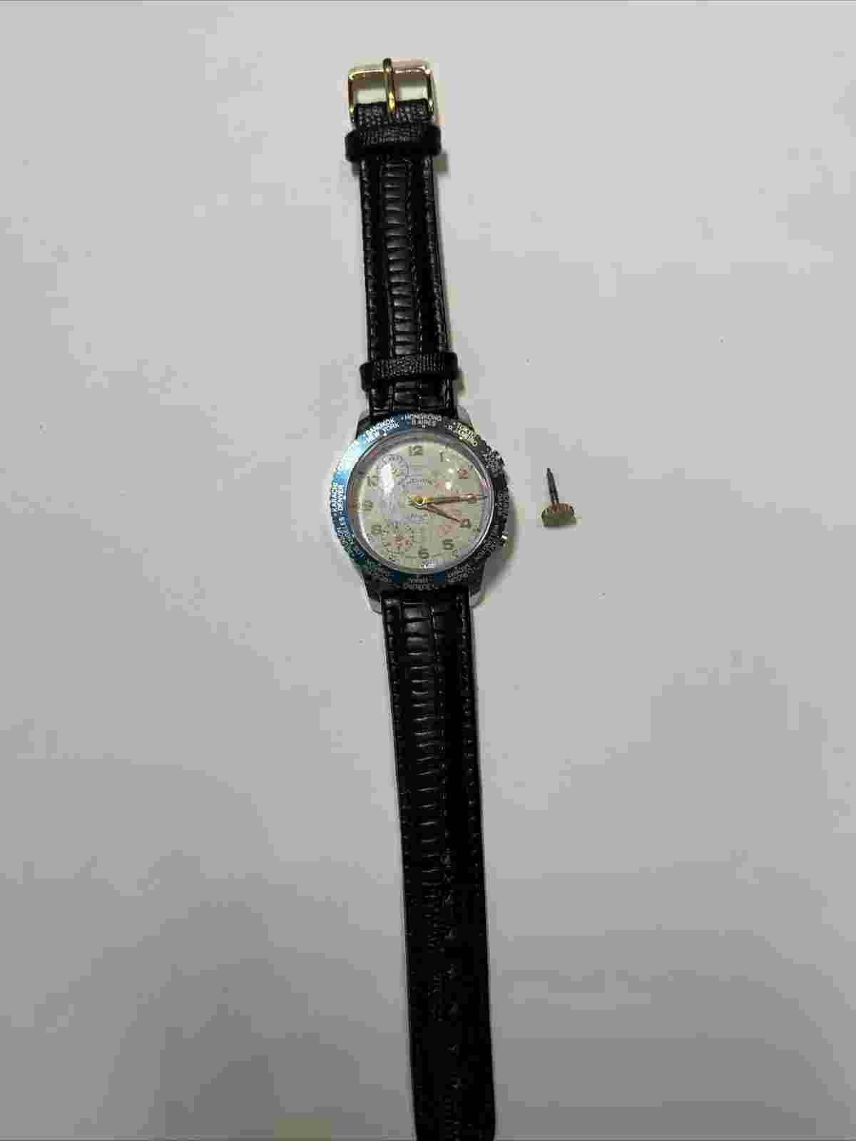 ENDURA SPORT Chronograph Driver Mens Swiss Watch