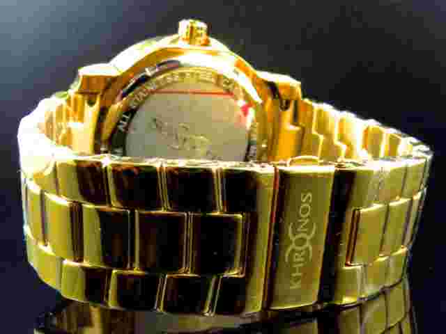 Canary Iced Bezel & Band Khronos Jojino Joe Rodeo Genuine Diamond Watch 50mm