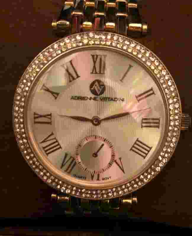 Adrienne Vittadini Women Watch Gold Color