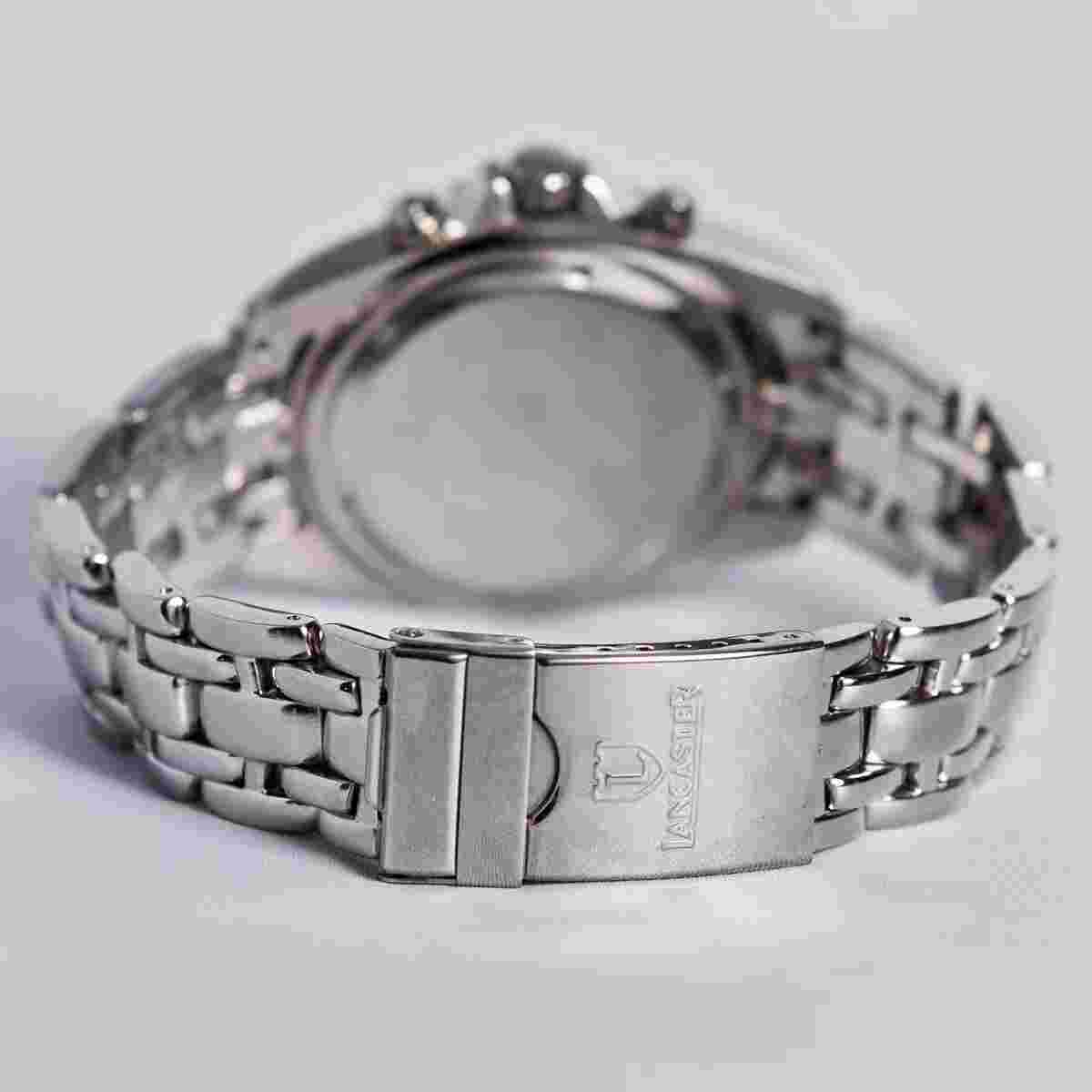 Lancaster Men's Stainless Steel Chronograph Watch