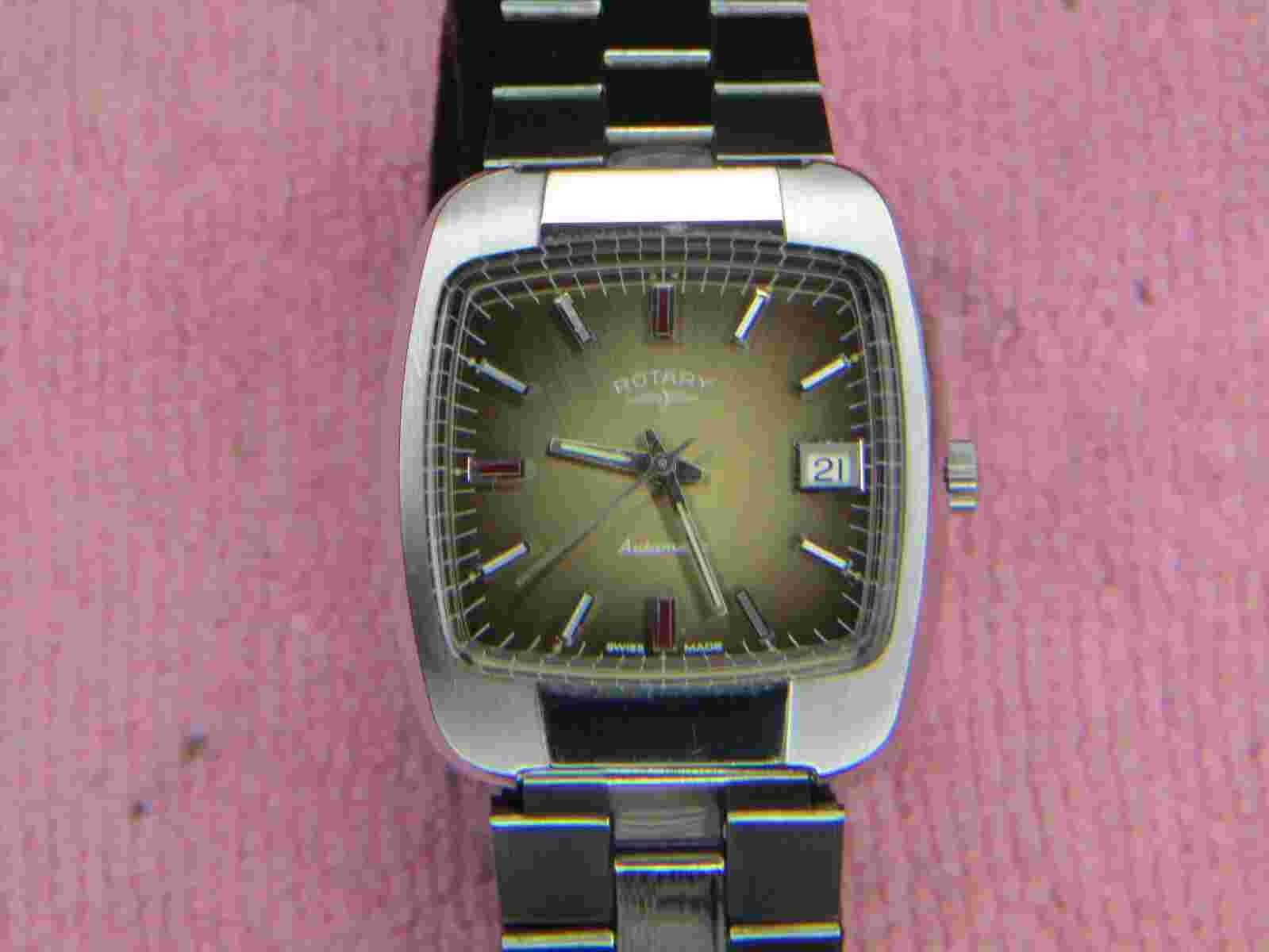 Rotary Swiss Automatic NOS 1970's