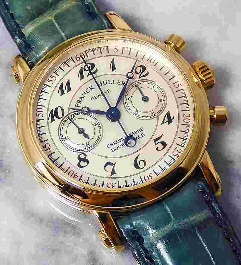 frank muller Round Chronograph Double Face 2870 NA DF watch men TO133594
