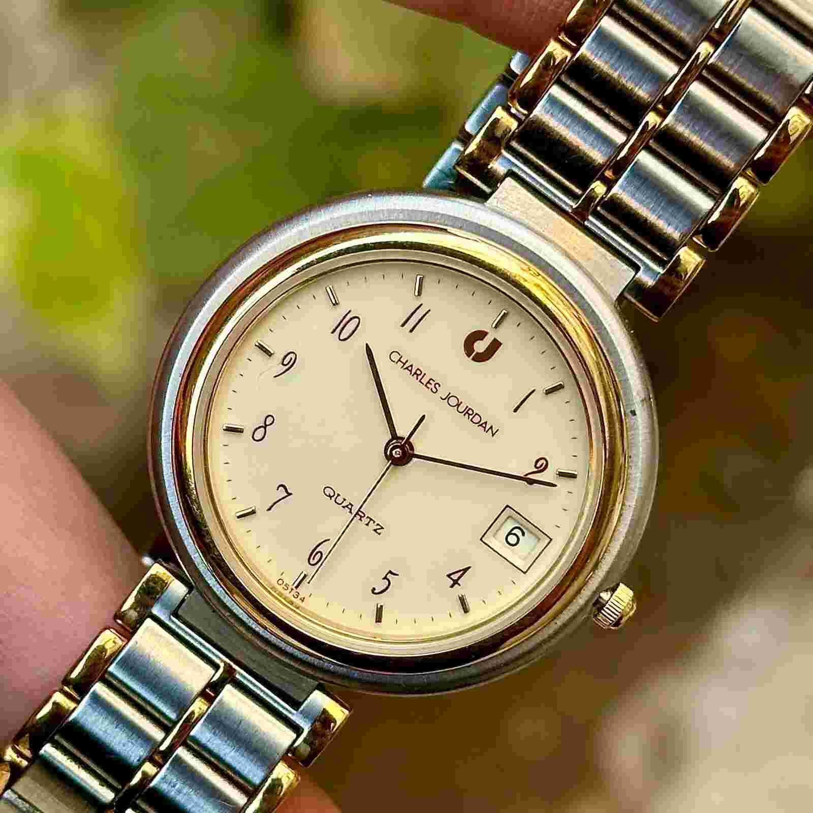 Vintage Charles Jourdan Quartz Swiss Made Men's Watch