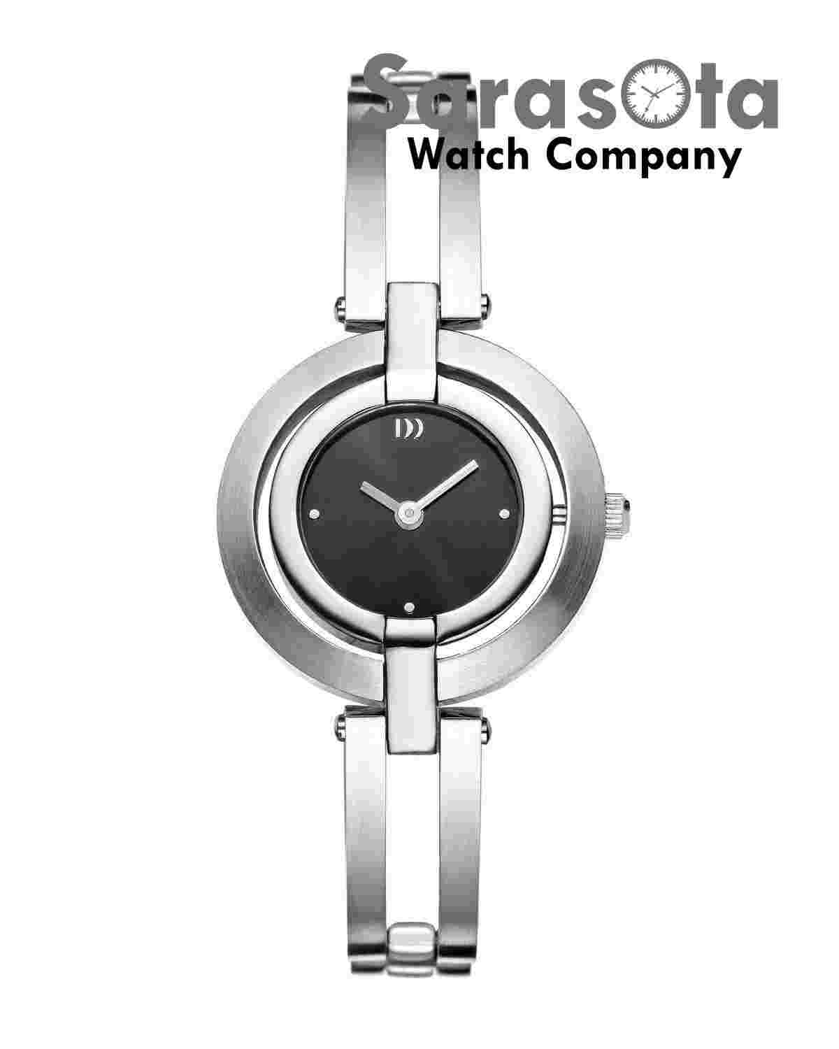 Danish Design IV63Q923 Black Dial Stainless Steel Quartz Classic Women's Watch