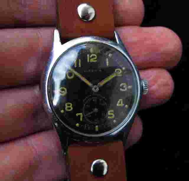 Watch German Vintage MOERIS MILITARY -DH- WEHRMACHT WWII.