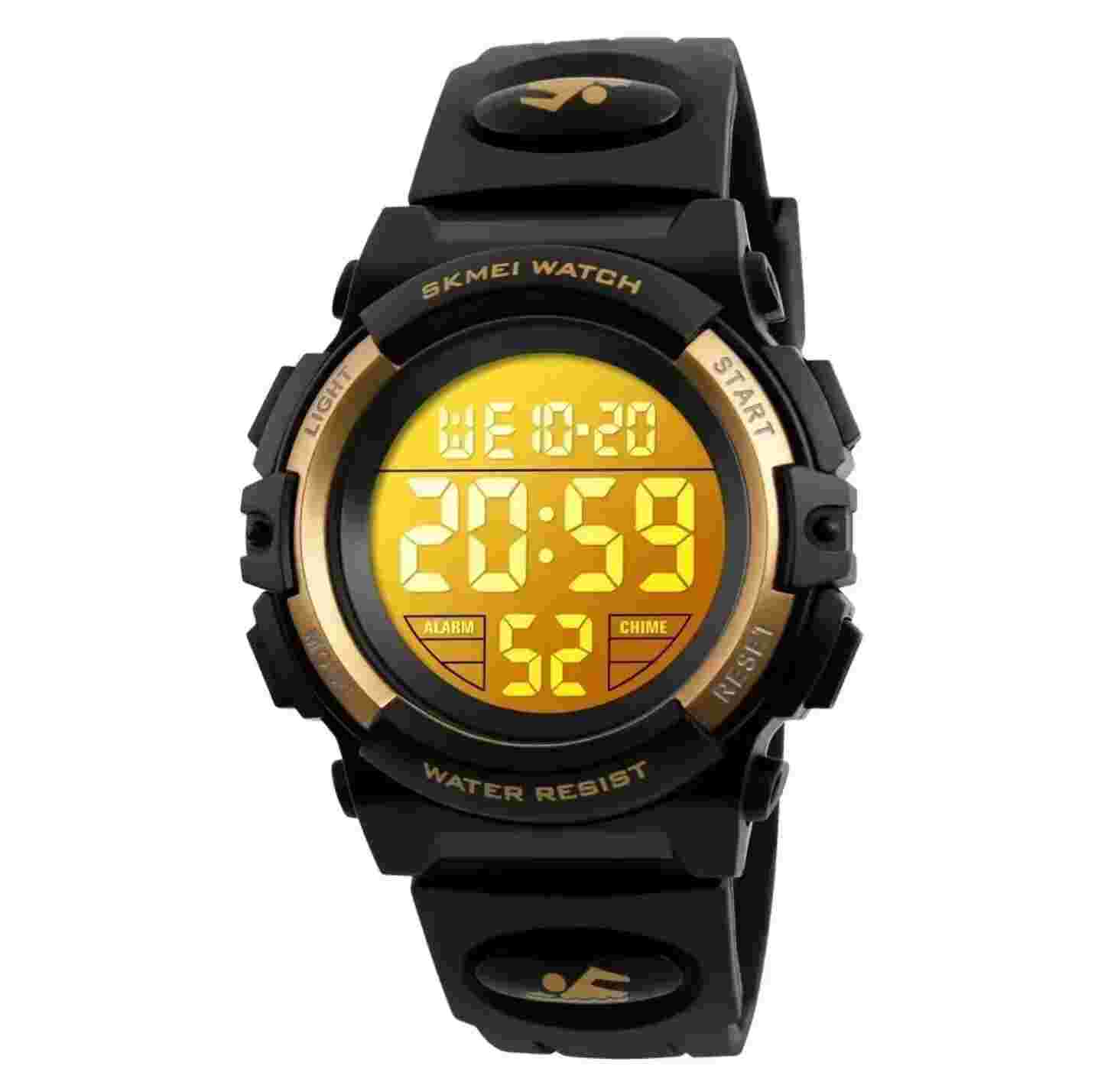 Boys SKEMI 1266 Childrens Digital Sports Wrist Watch with LED  Backlight