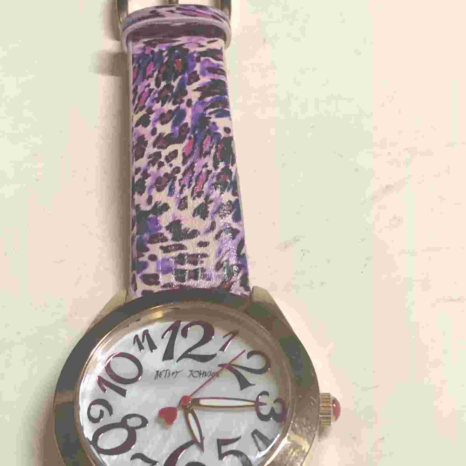 Betsy Johnson Quartz Watch Women’s New Battery