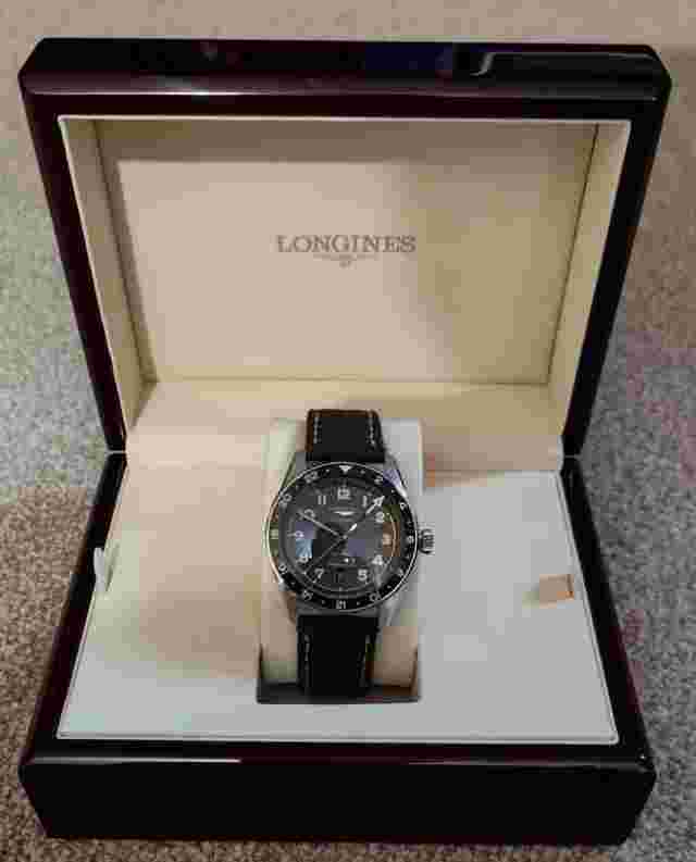 Longines Heritage Men's Black Watch - L3.812.4.63.2