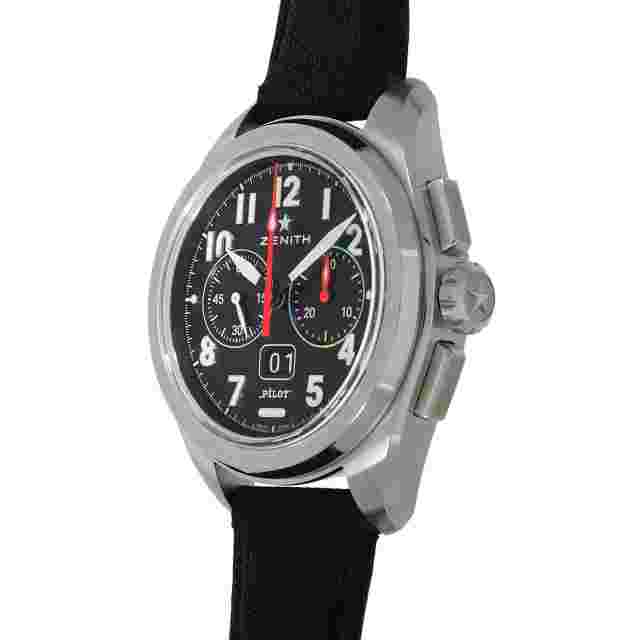 Zenith El Primero Black Unisex Adults Watch - 03.4000.3652/21.I001
