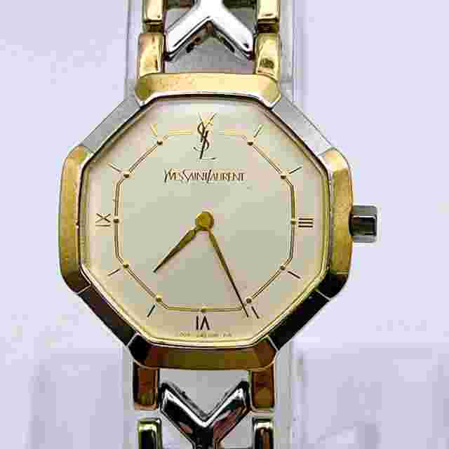 Yves Saint Laurent Women's Quartz Watch 2.25 cm Working Condition