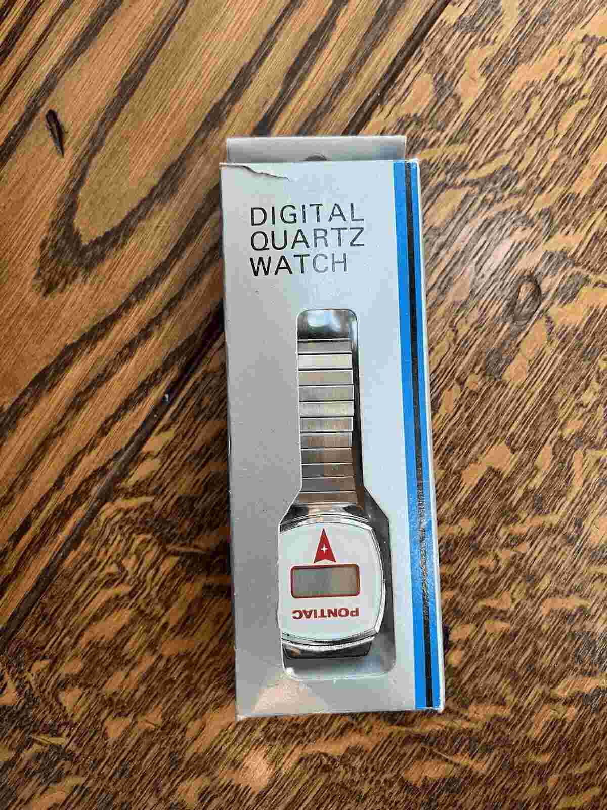 Pontiac Digital Quartz Watch New In Box