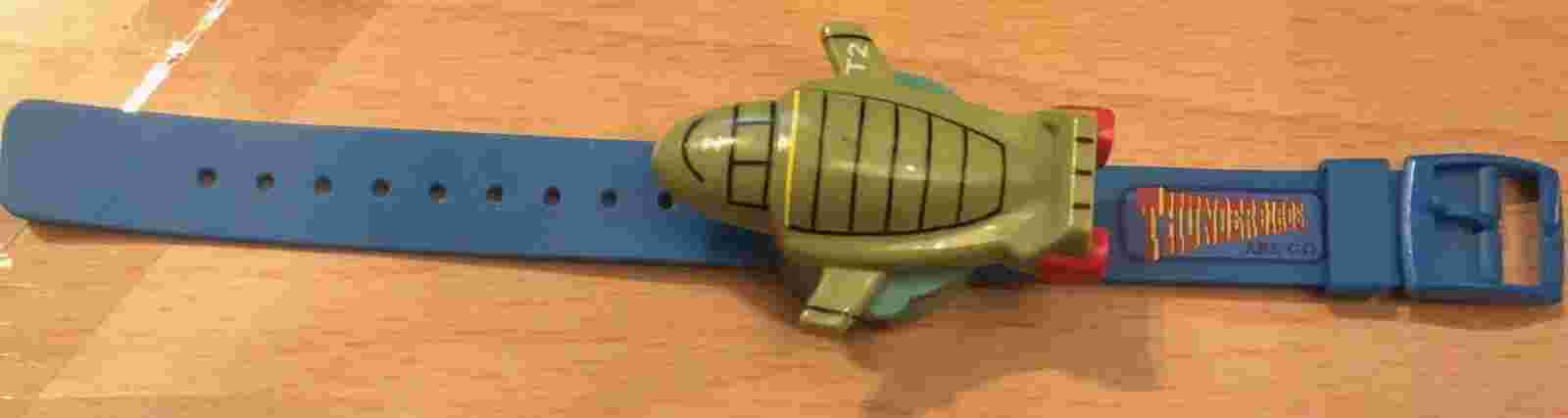 Thunderbirds Thunderbird 2 Virgil Watch Zeon 1992 Gerry Anderson blister missing