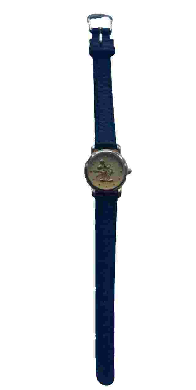Disney Time Works Mickey Mouse Leather Strap Watch