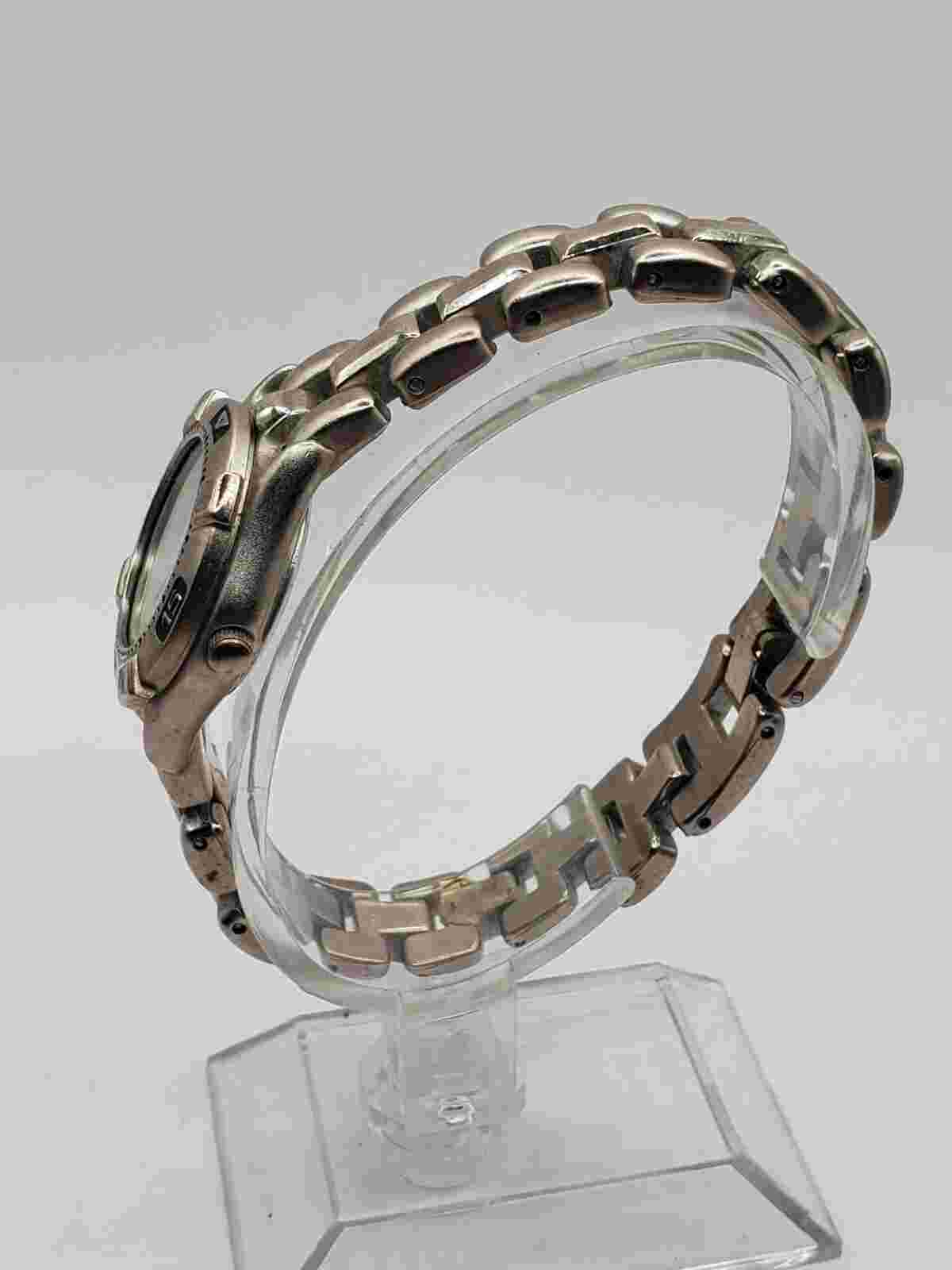 Polini Ladies Everyday Quartz Watch 26mm Round Silver Tone Bracelet Band