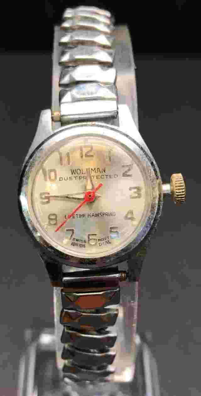 Vintage Women's Woldman Analog Watch - Untested - May Need Battery or Repair