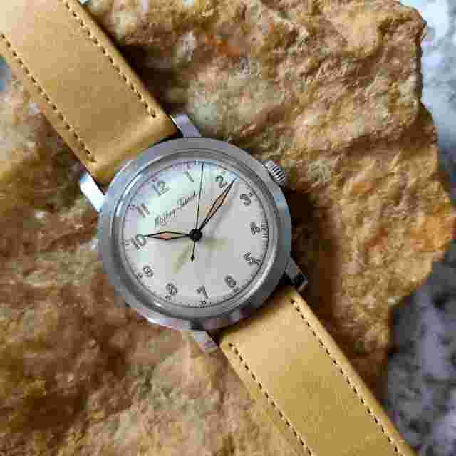 1940s MATHEY TISSOT Bumper Auto WWII MIL. Mens Vintage Watch, Jumbo, Serviced