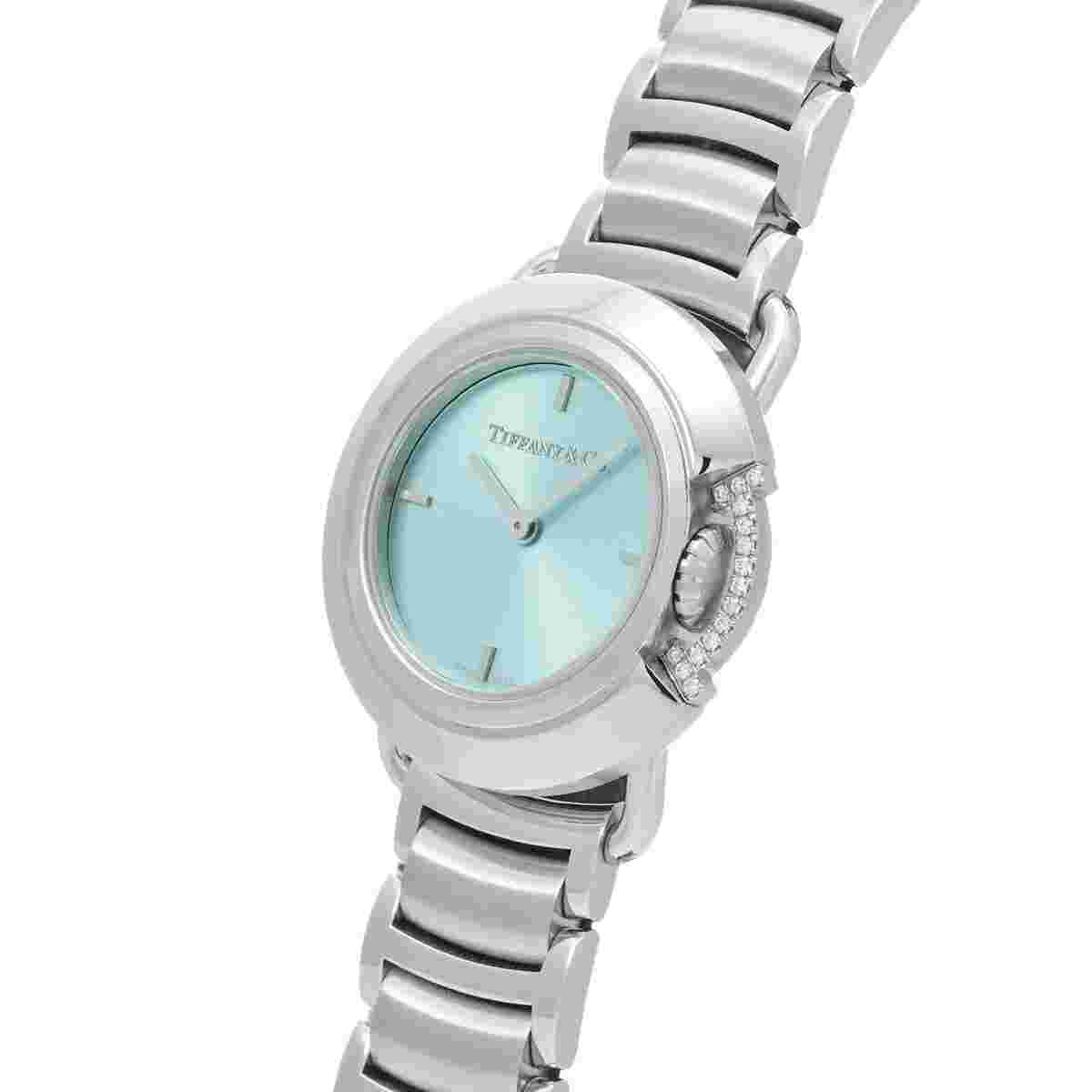 TIFFANY&Co. TIFFANY&Co.T Diamond 68477409 TIFFANY & Co. Blue Ladies Watches ...
