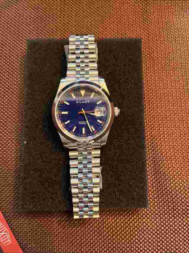 Duxot Vezeto Automatic Watch 40mm Limited Edition Lapis Lazuli