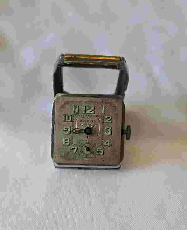 Art Deco Jagot Watch Co. Swiss Windsor Mens Mechanical For Repair Gold Filled